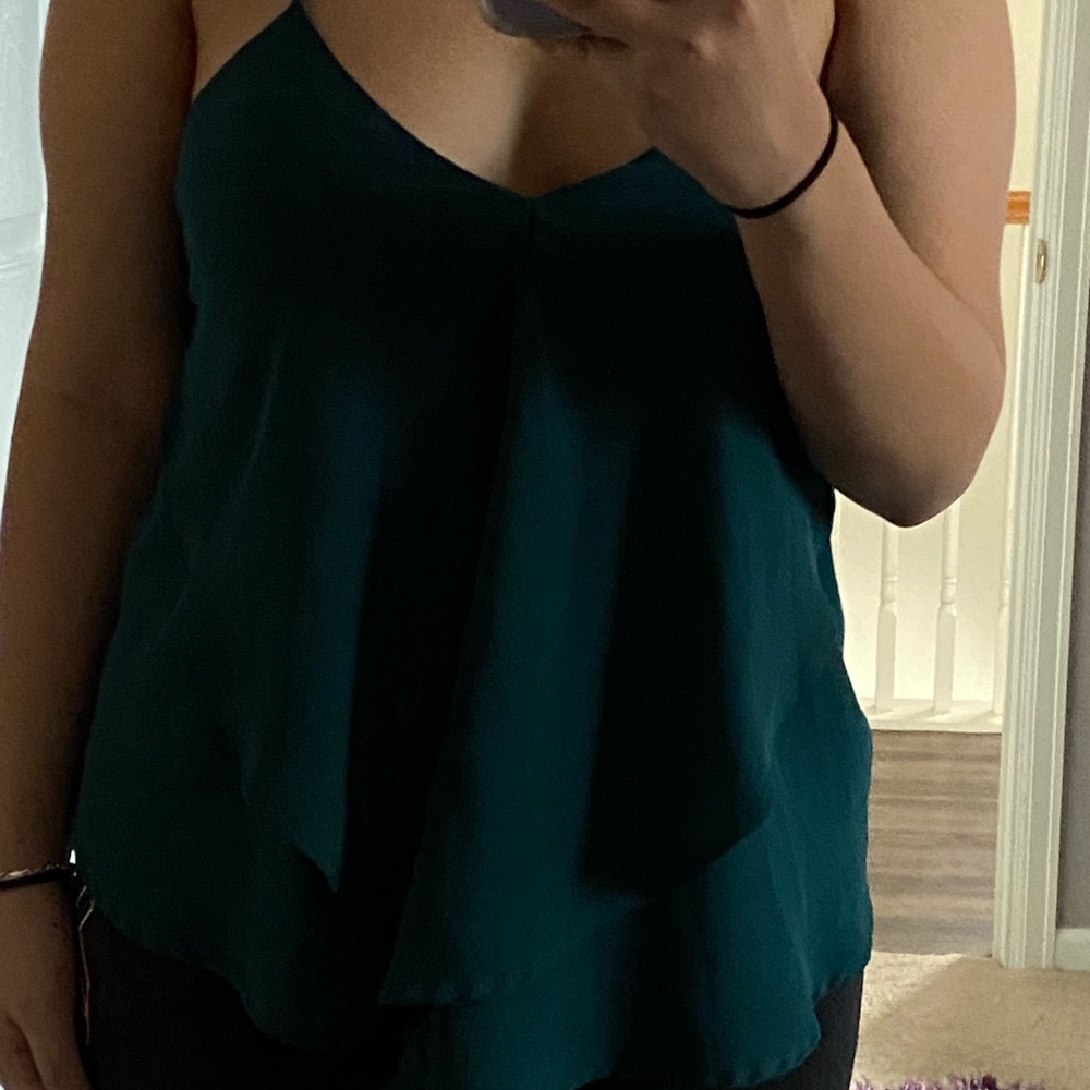 Green dress shirt